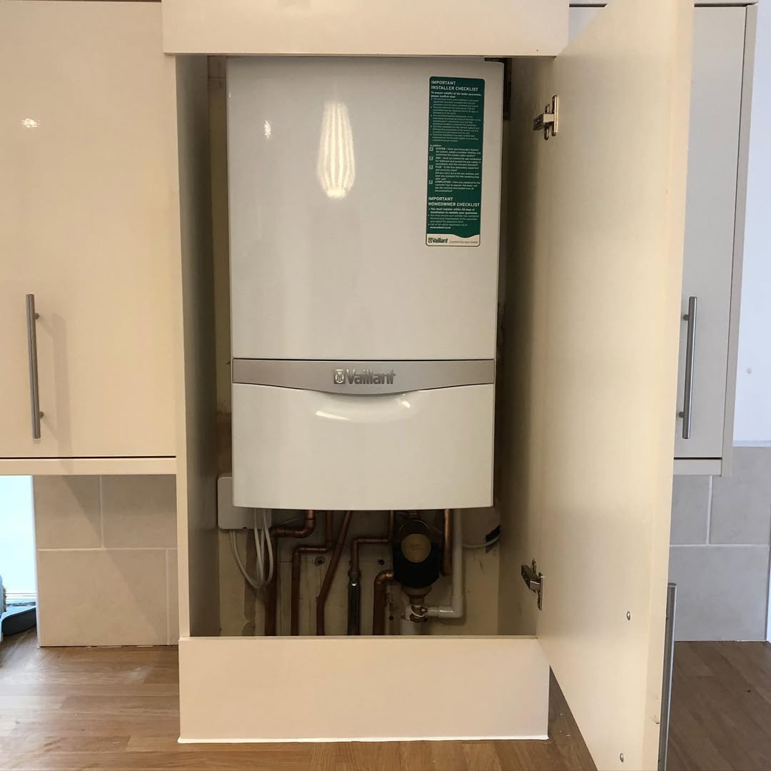 New boiler install in the West End of Glasgow