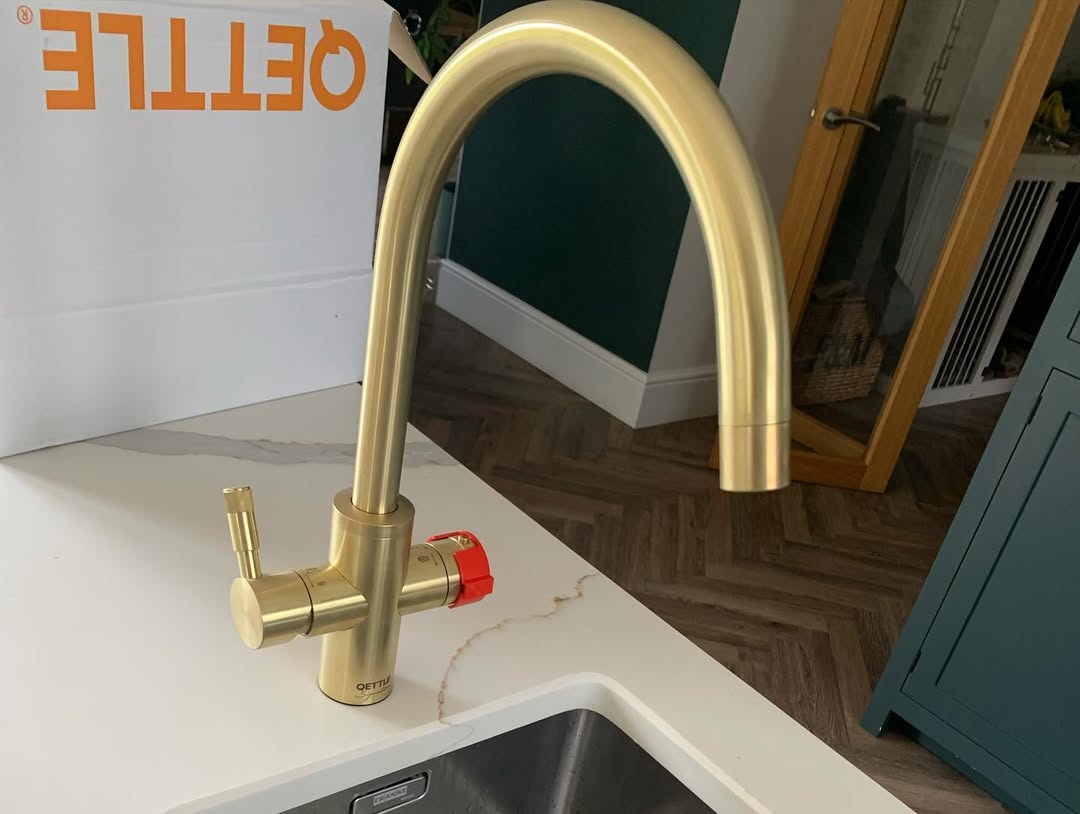 Qettle 4-in-1 boiling water tap install in Hyndland, Glasgow
